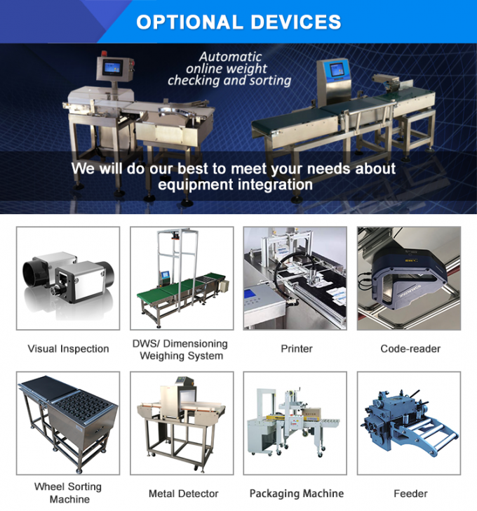 MachineDimension weighing DWS system photo weight and scanning parcel